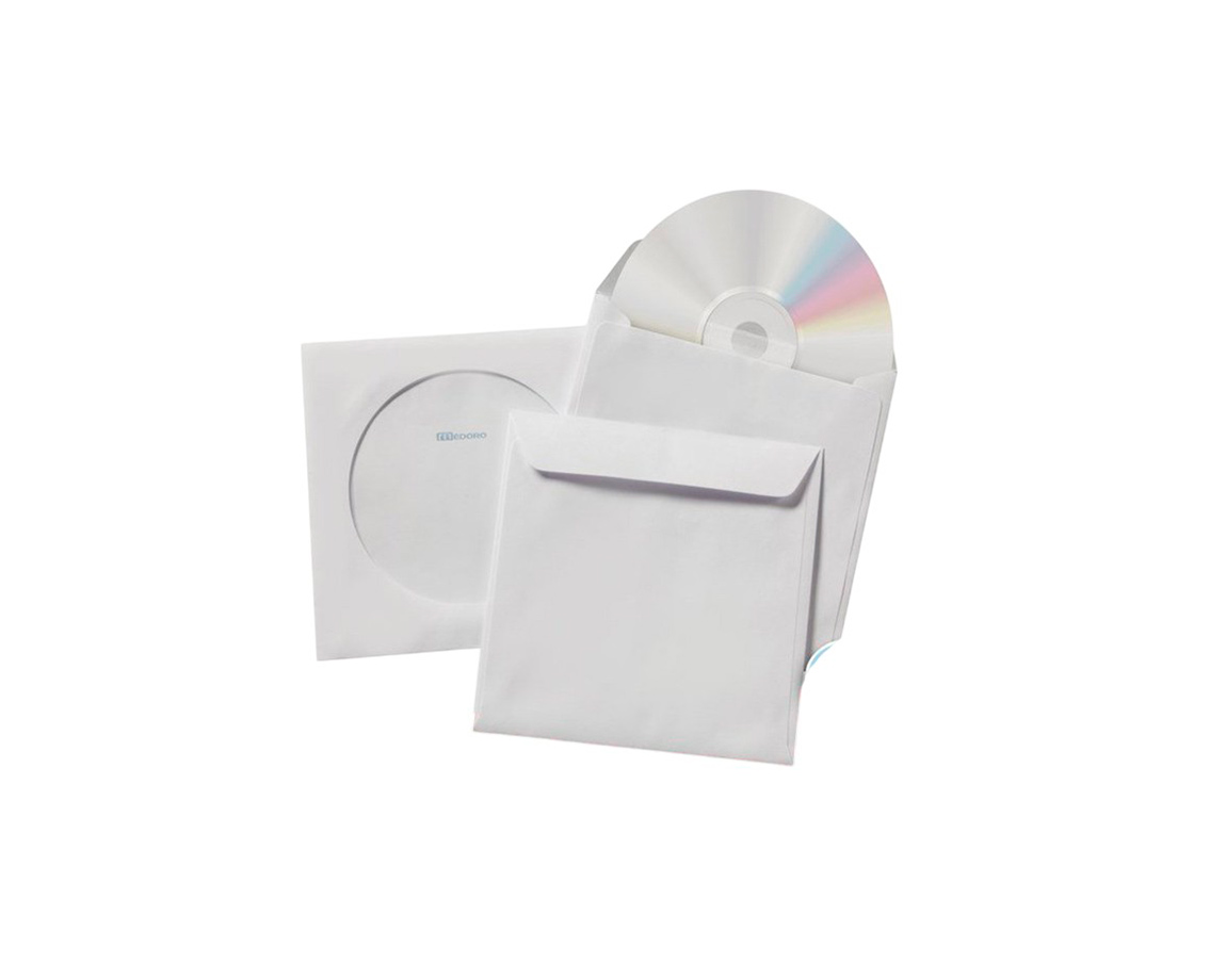 SOBRE CD -CDV80- VENTANA x 50 UNID.