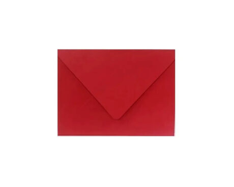 SOBRE COMERCIAL PEQUE METAL F3 x10 U.  ROJO