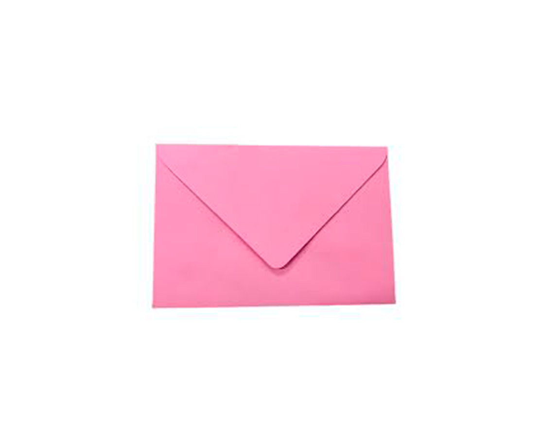 SOBRE COMERCIAL PEQUE METAL F1 x10 U.  ROSA