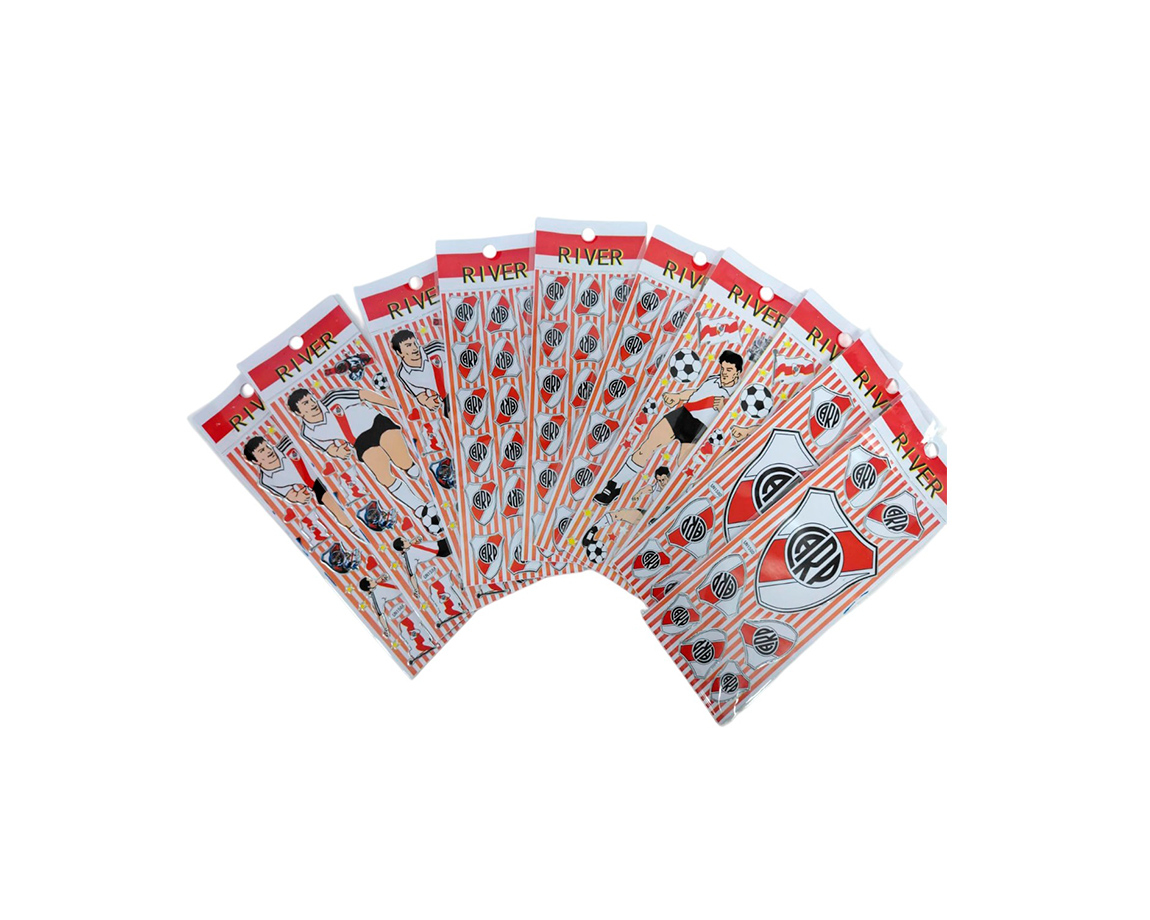 STICKERS RIVER PLATE x 10 U.
