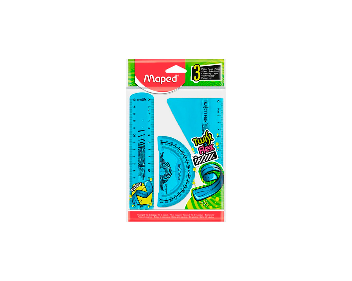 SET GEOMETRICO MAPED REGLA-ESCUAD-TRANSP TWIST N FLEX