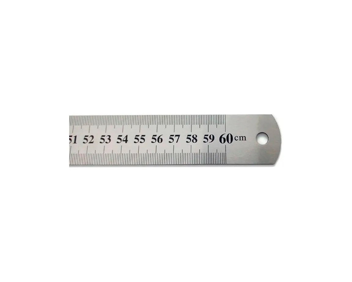 REGLA DE ACERO  60 CM ASB