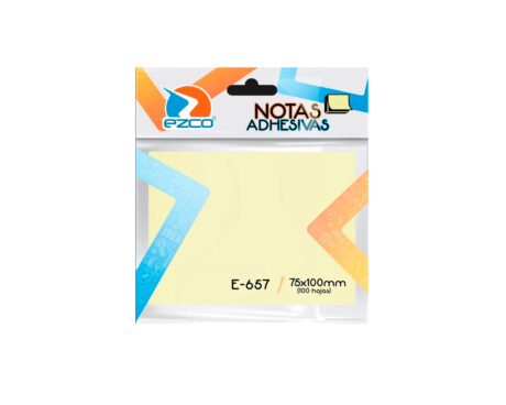 TACOS EZCO E-657 75x100 x 100 H AMARILLO x 12 U. (E-657)