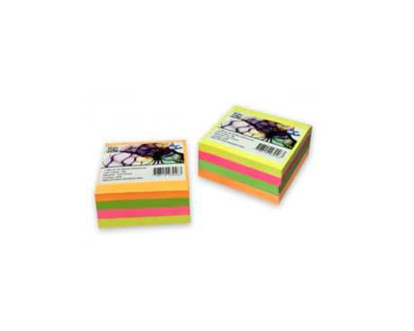 TACOS MEMO FIX 606 75x75 x320 HJS FLUO SURTIDO