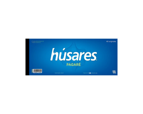 TALONARIO HUSARES 1900 ORIGINAL PAGARE