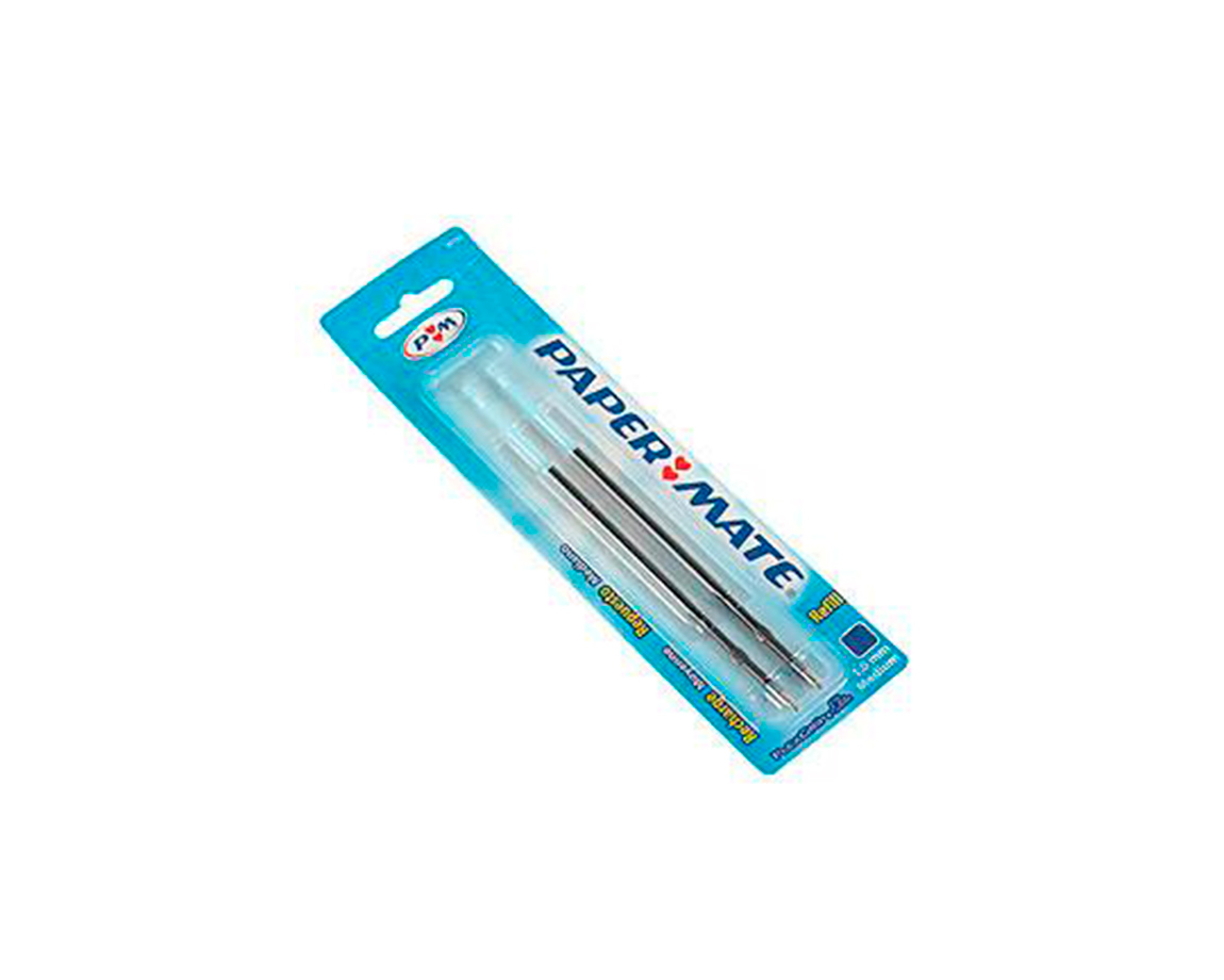 TANQUE PAPER MATE 56403 PLAST AZUL x 2UNID