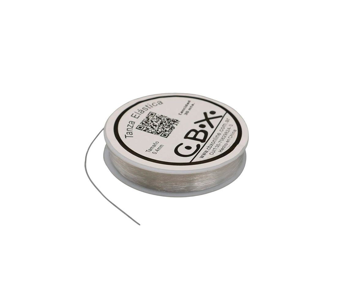 TANZA CBX ELASTICA 0.40mm x 30 MTS