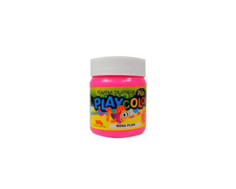 TEMPERA PLAYCOLOR POTE 250/300 GS FLUO ROSA