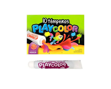 TEMPERA PLAYCOLOR POMO 8ML x 10 U. VIOLETA