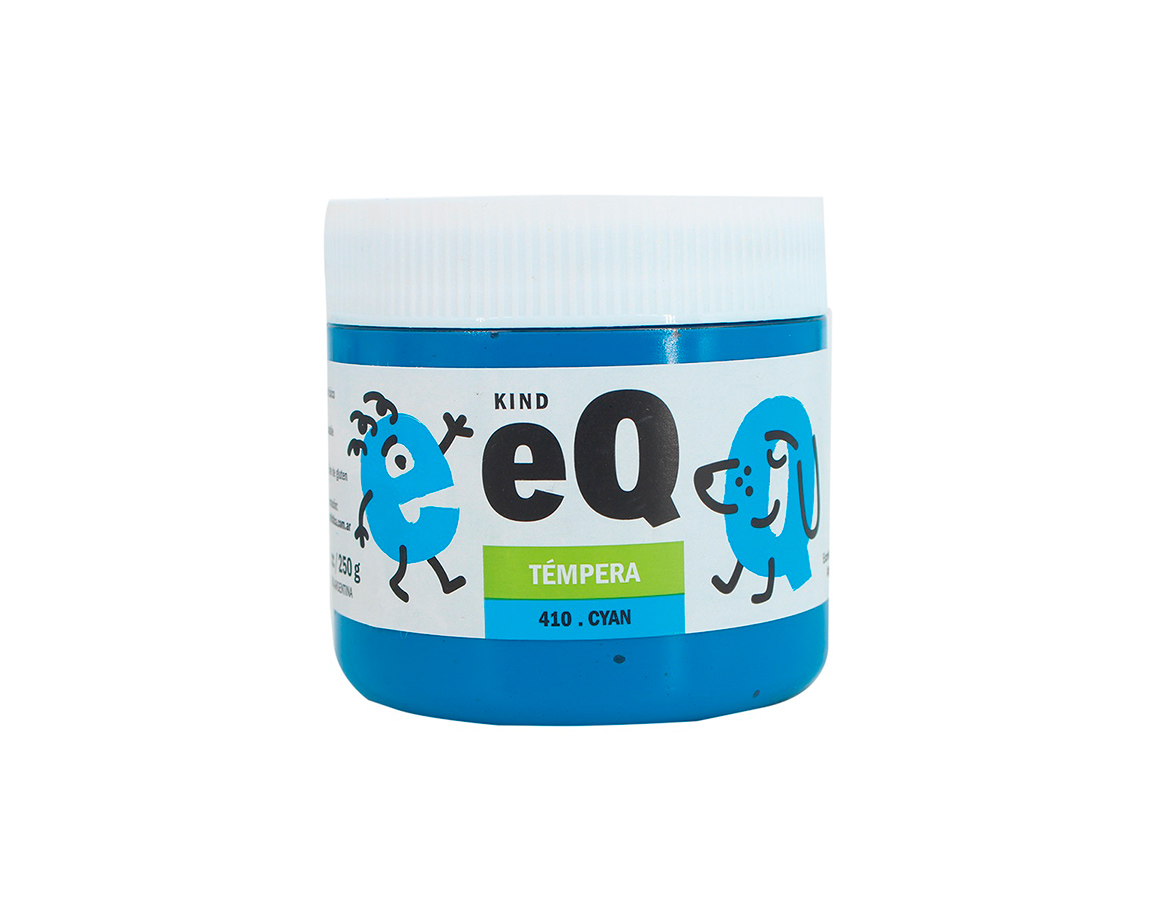 TEMPERA EQ POTE 250GS 410 CYAN