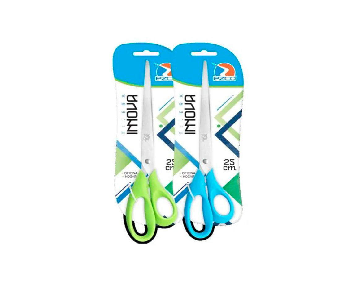 TIJERA EZCO INNOVA 25 CM BLISTER