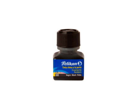 TINTA PELIKAN CHINA NEGRO 523x 15CC. x U.
