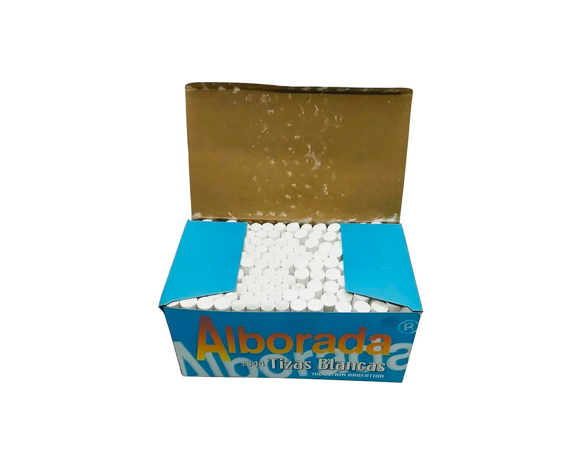 TIZAS ALBORADA CAJA BLANCA x 144 UNDS.