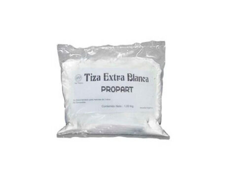 TIZA PROPART POLVO EXTRA BLANCA x 1 KG