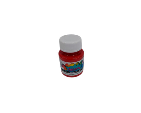 PINTURA DELARTE TELA  18 ROJO NAVIDAD  x 37 CC