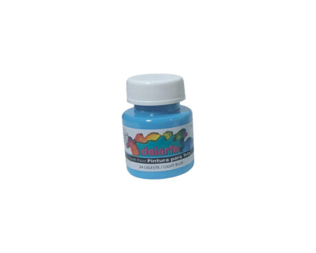 PINTURA DELARTE TELA  24 CELESTE  x 37 CC