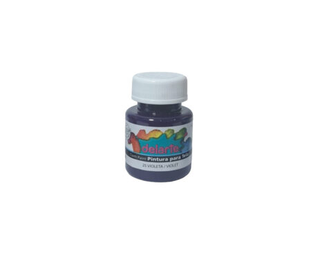 PINTURA DELARTE TELA  25 VIOLETA  x 37 CC
