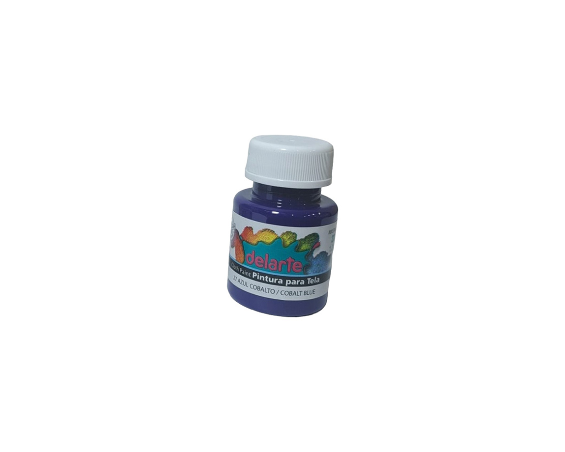 PINTURA DELARTE TELA  27 AZUL COBALTO  x 37 CC