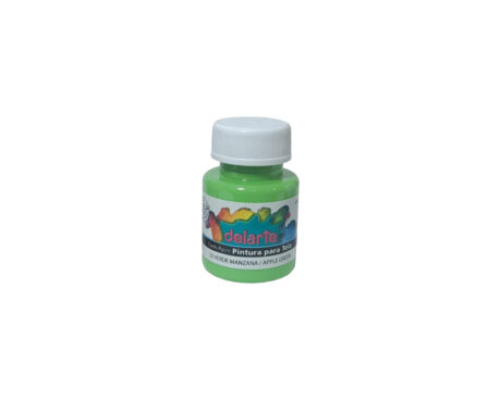 PINTURA DELARTE TELA  33 VERDE MANZANA x 37 CC