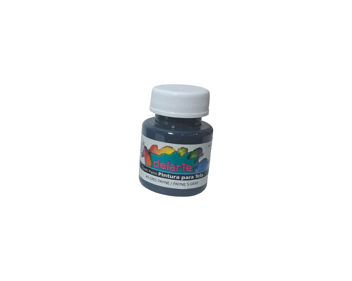 PINTURA DELARTE TELA  49 GRIS PAYNE  x 37 CC