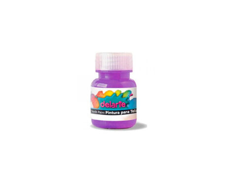 PINTURA DELARTE TELA  PERLADO 210 VIOLETA  x 37 CC