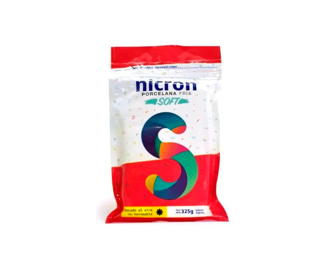PORCELANA EN FRIO NICRON SOFT x  325 GRS.