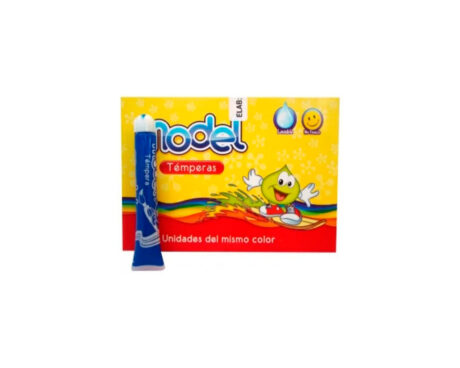 TEMPERA MODEL POMO 8 ML Cx10 AZUL