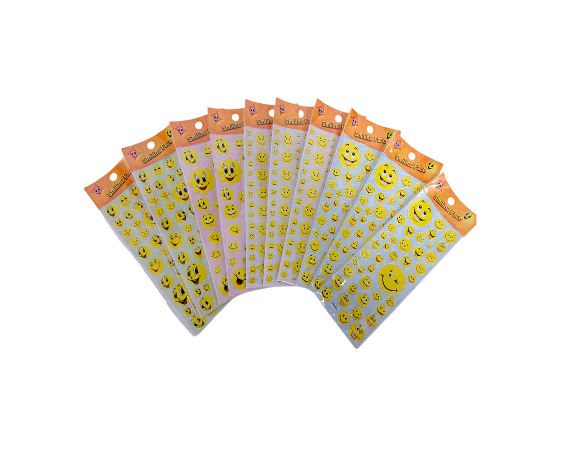 STICKERS SMILE x 10 U.