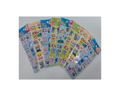 STICKERS PERROS x 10 U.
