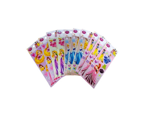 STICKERS PRINCESAS x 10 U.