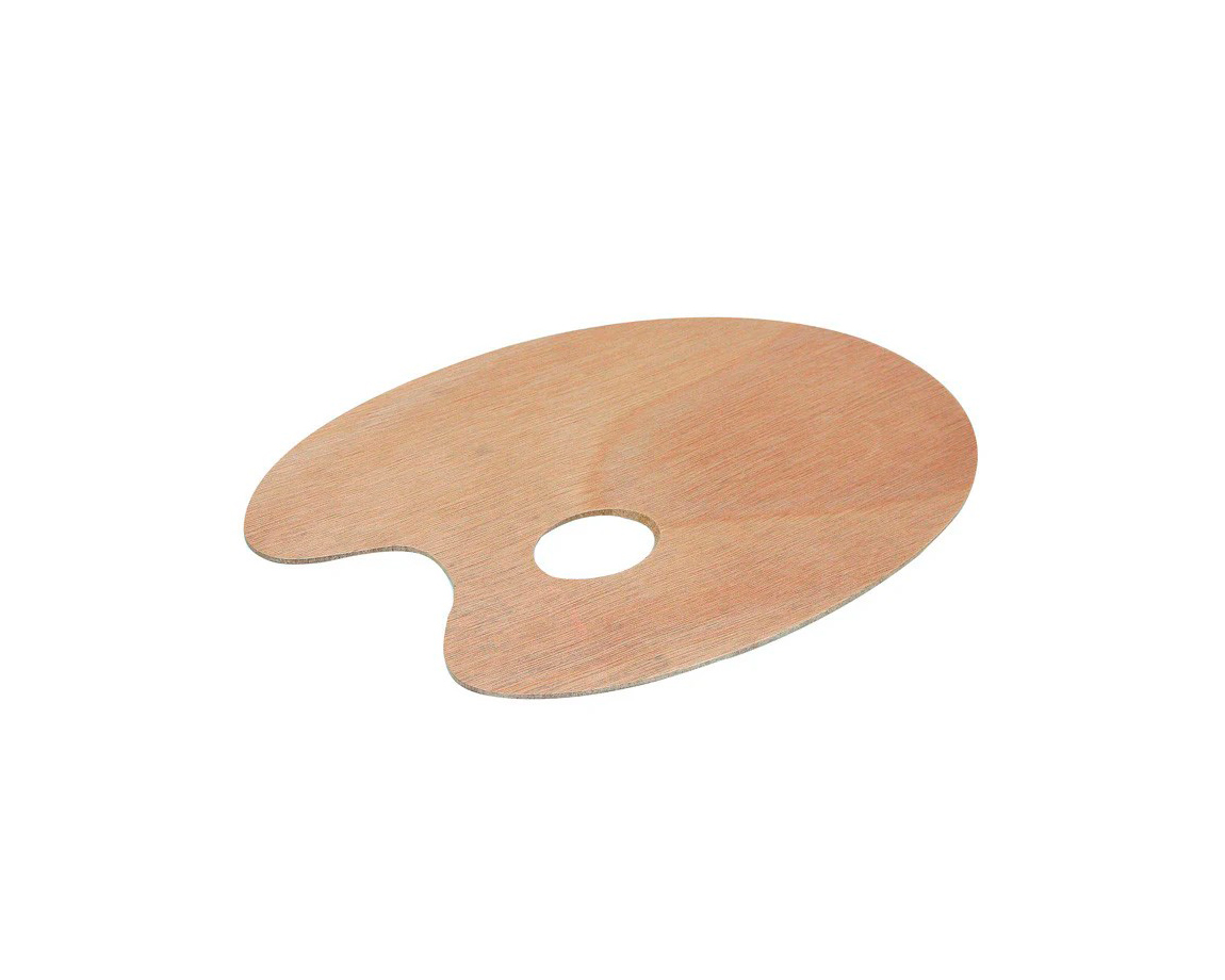 PALETA DE PINTOR LEMA Nro 2 MADERA