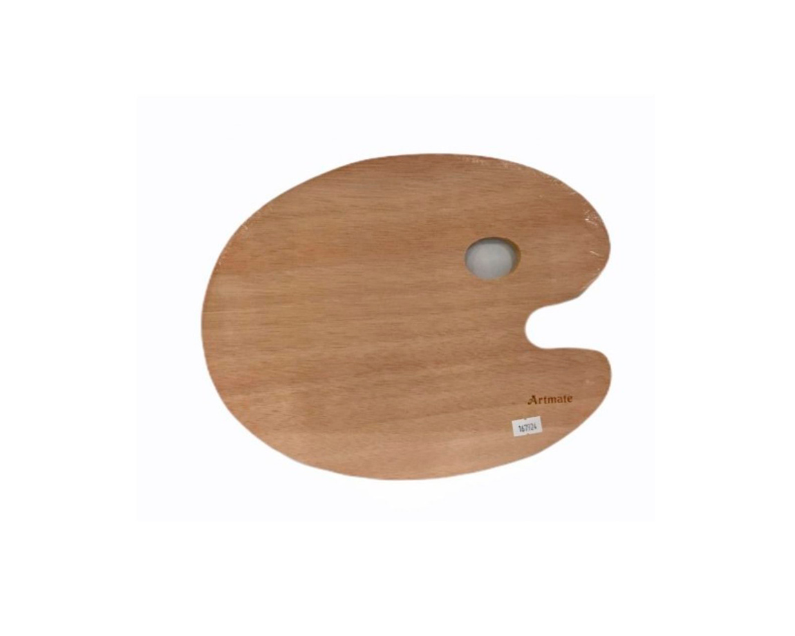 PALETA DE PINTOR LEMA Nro 3 MADERA