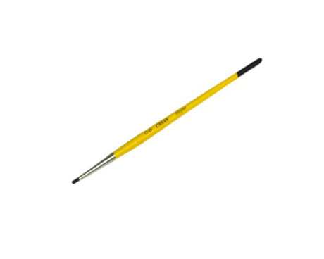 PINCEL STIPPLER Nro. 00 CABO AMARILLO x 3 U.