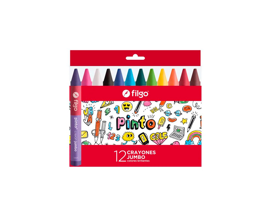 PINTURITAS FILGO CERITAS JUMBO x 12 PINTO