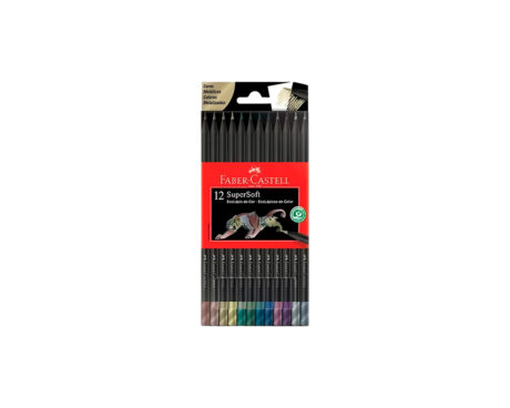 PINTURITAS FABER SUPERSOFT x12 METALICOS 210722