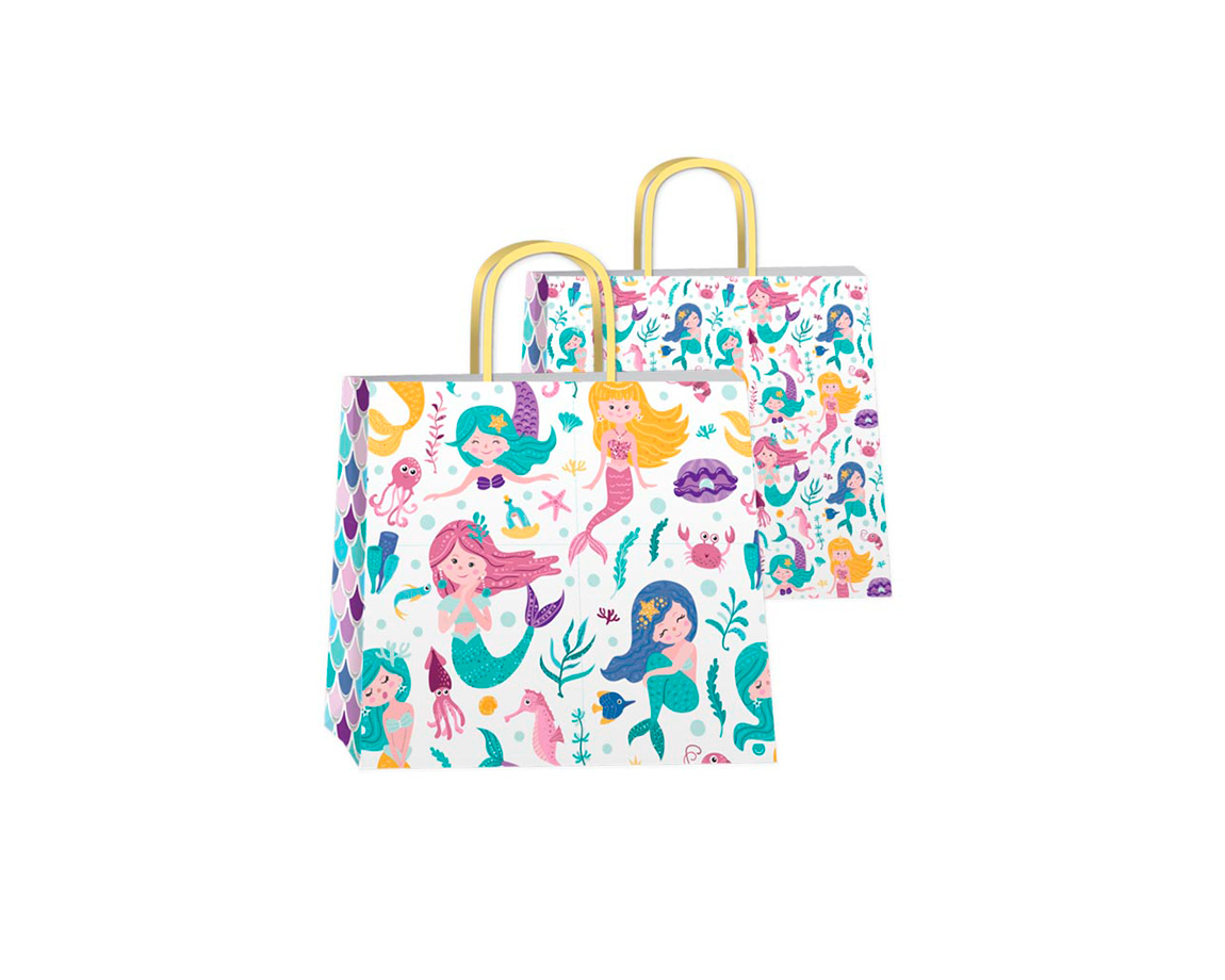 BOLSA REGALO ROMI SIRENITA 22x30 x UNID.