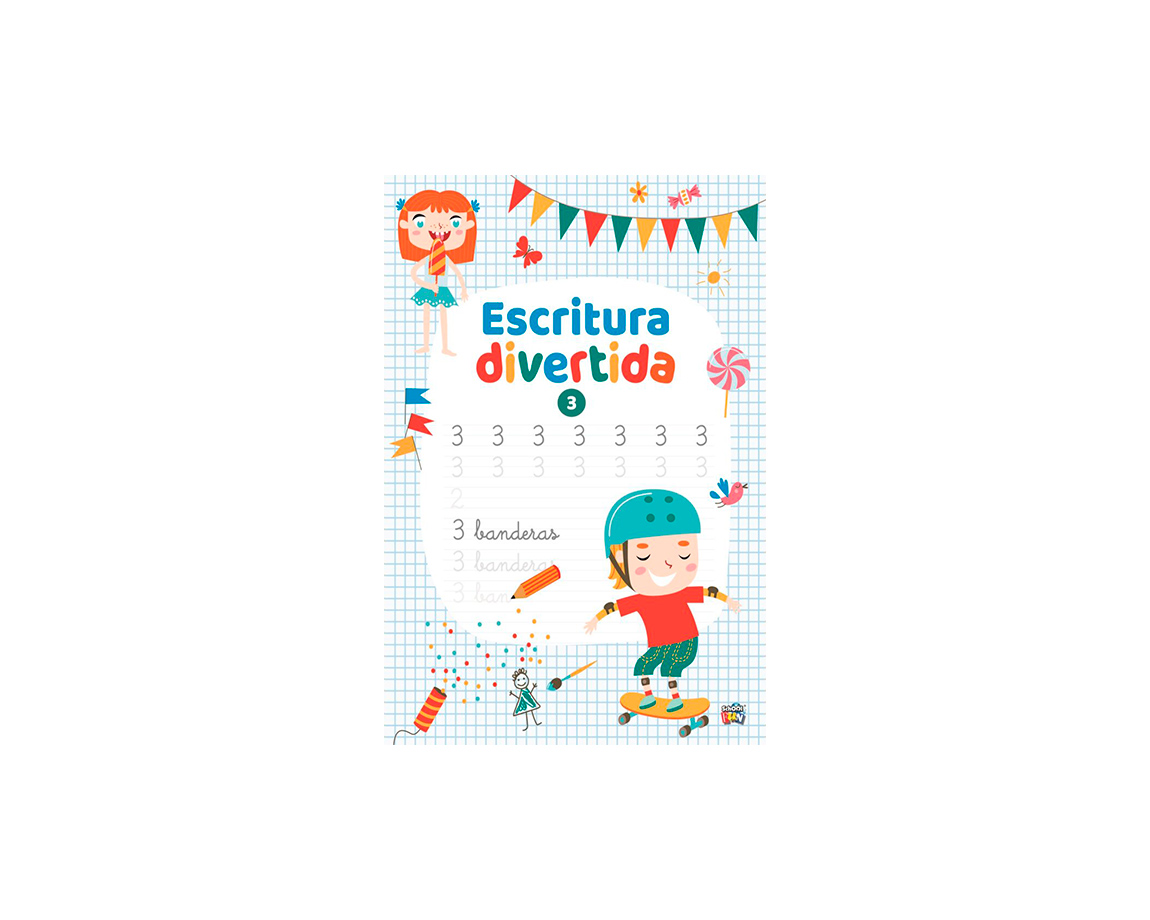 LIBROS SCHOOL FUN PLOW LIST-364 ESCRITURA DIVERTIDA 3