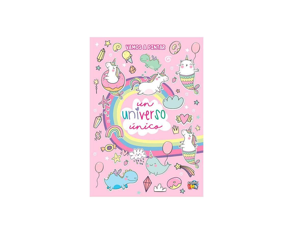 LIBROS SCHOOL FUN PLOW LIST-221 VAMOS A PINTAR UN UNIVERSO UNICO
