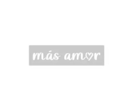 STENCIL EQARTE 4.5x24 CM Nro 740 MAS AMOR