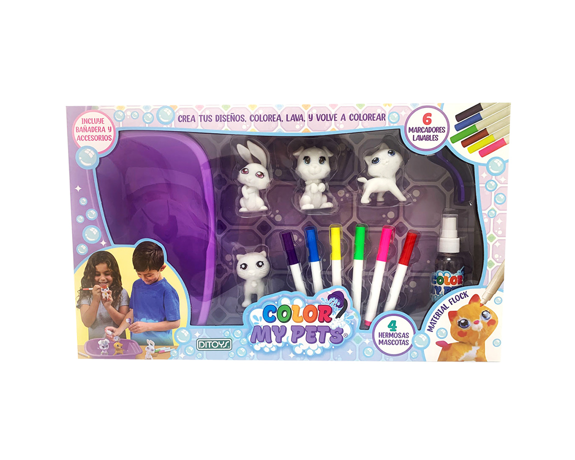 JUGUETE DITOYS 2471 COLOR MY PET