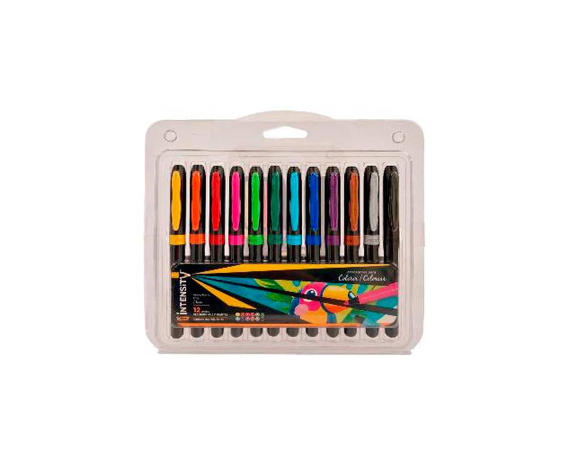 MARCADOR BIC INTENSITY x 12 U. SURTIDO 971136/9309535