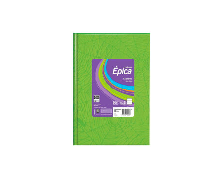 CUADERNO EPICA Nº3 ARAÑA 48 H = VERDE MANZANA