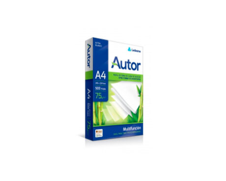 PAPEL RESMA AUTOR A4  75 GRS UNID.