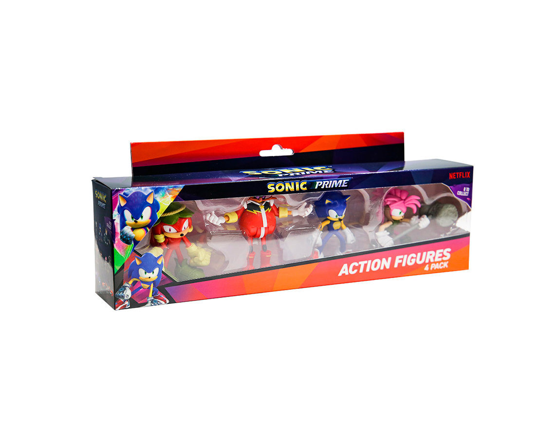 JUGUETE SONIC SON6040 FIGURAS 7.5 CM X 4 UNID.