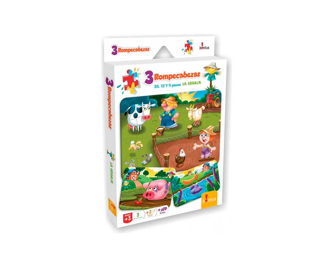 JUGUETE BONTUS 725 PUZZLE LA GRANJA