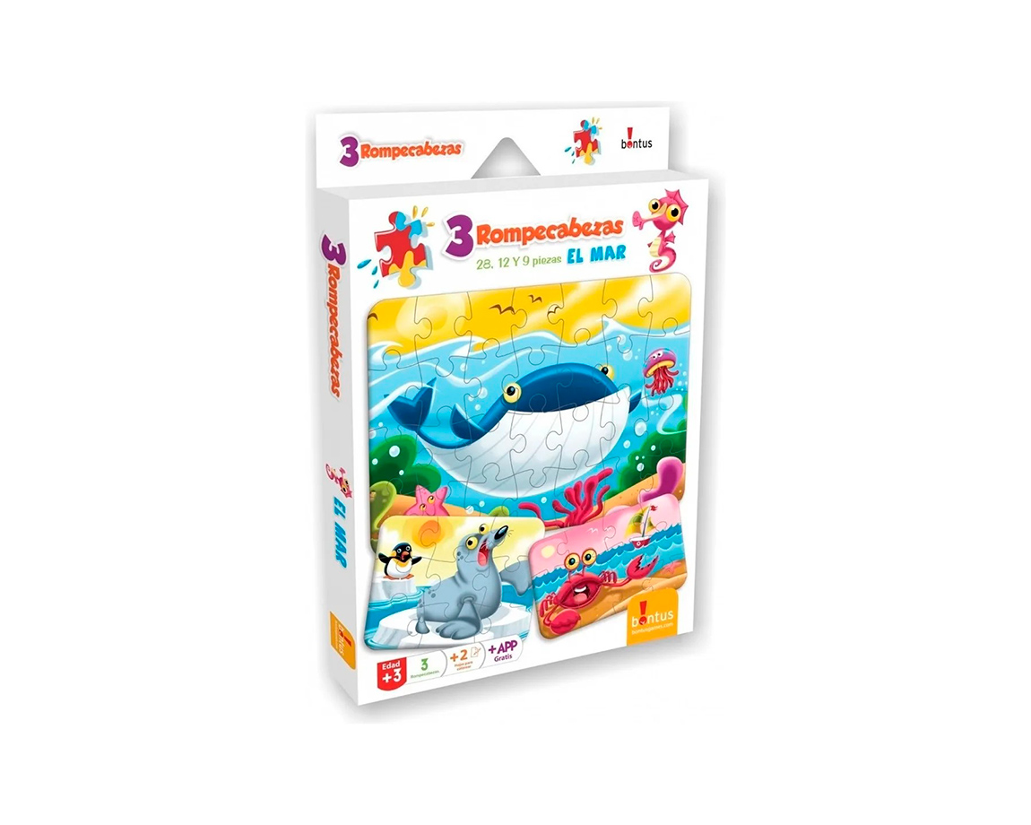 JUGUETE BONTUS 726 PUZZLE EL MAR