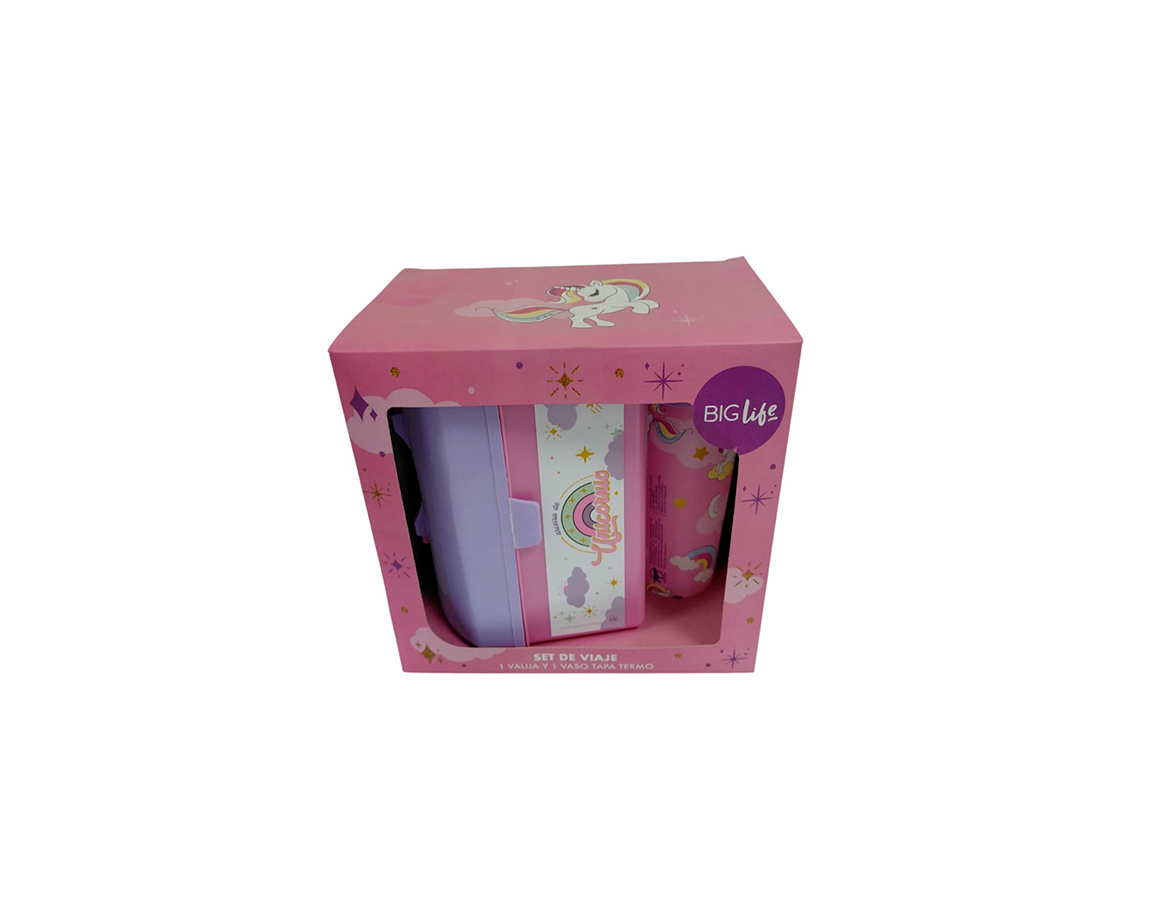 REGALERIA PPR SET DE VIAJE UNICORNIO