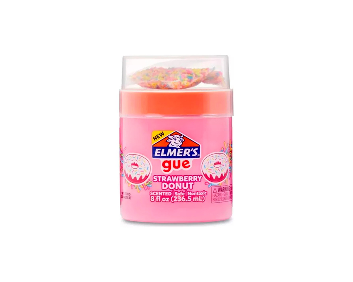 MASA ELMERS SLIME POTE x 236ML GUE STRAWBERRY DONUT 2194460 (2137179)