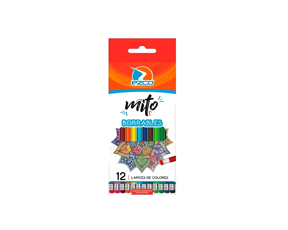 PINTURITAS EZCO MITO x12 U. LARGOS BORRABLES