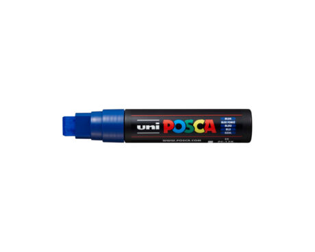 MARCADOR UNI POSCA PC-17K P. CUADRADA x U. AZUL